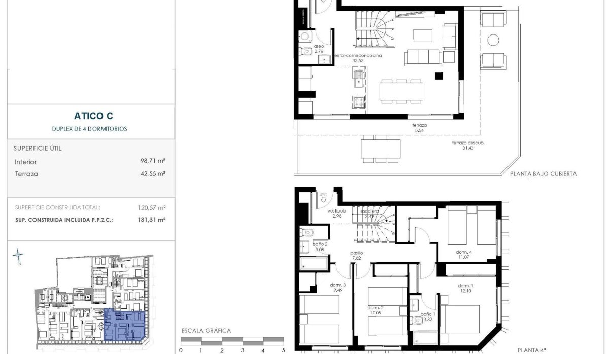 Nauja statyba - Penthausas - 