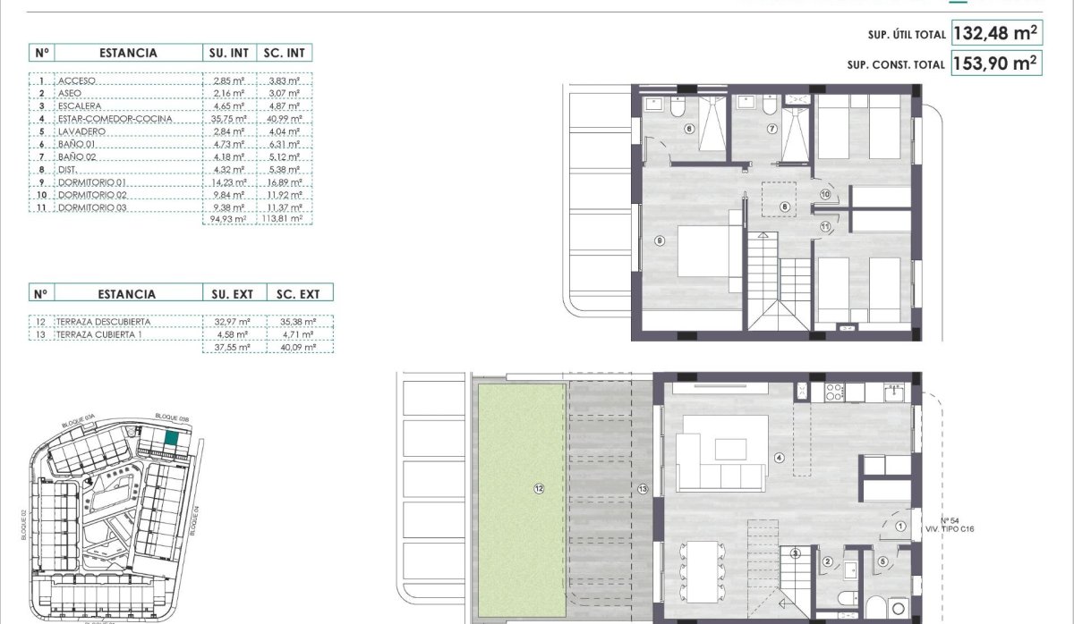 New Build - Penthouse - Monforte del Cid - Alenda Golf