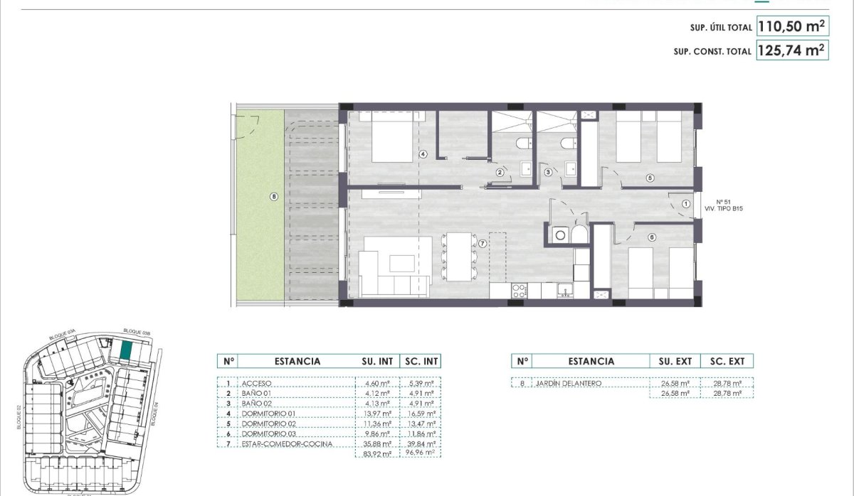 New Build - Apartment / flat - Monforte del Cid - Alenda Golf