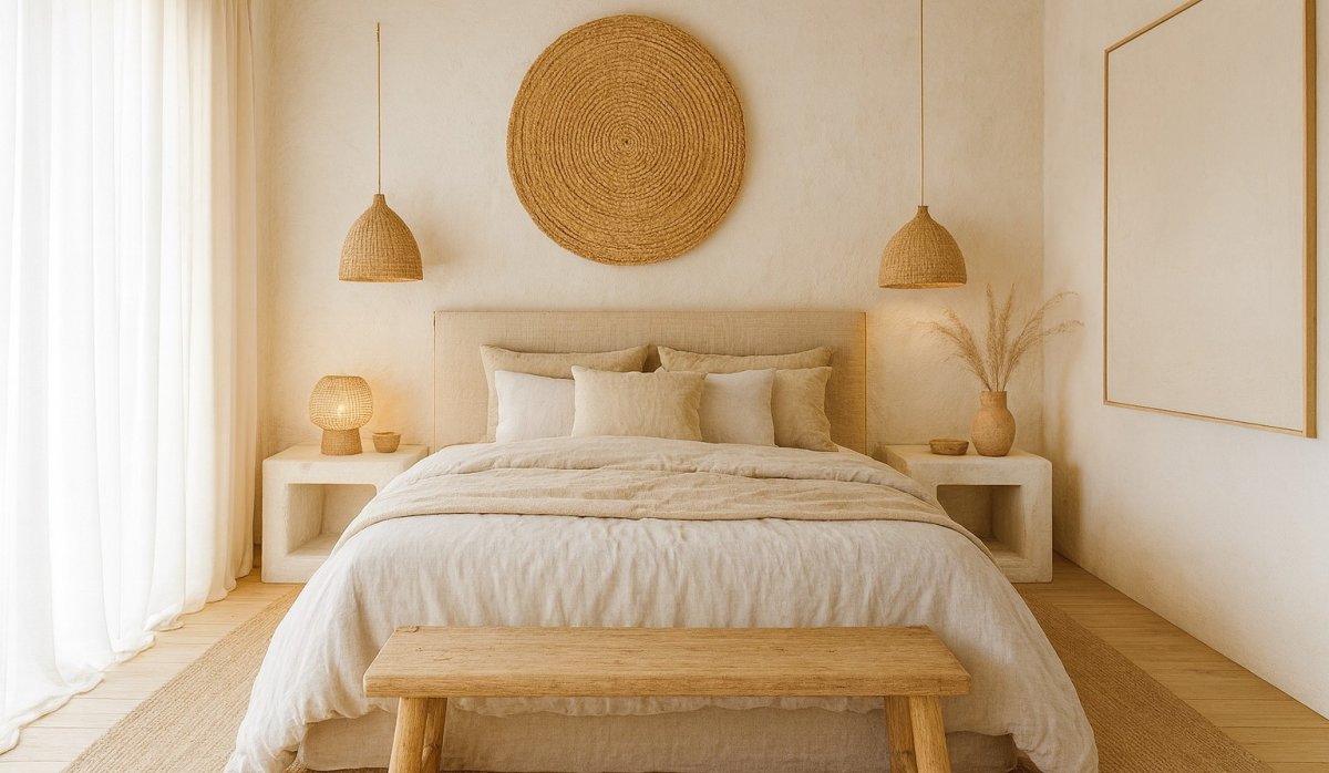 Dormitorio – Villa moderna con piscina privada y vistas panorámicas a la montaña en Pedreguer (Costa Blanca – Alicante)