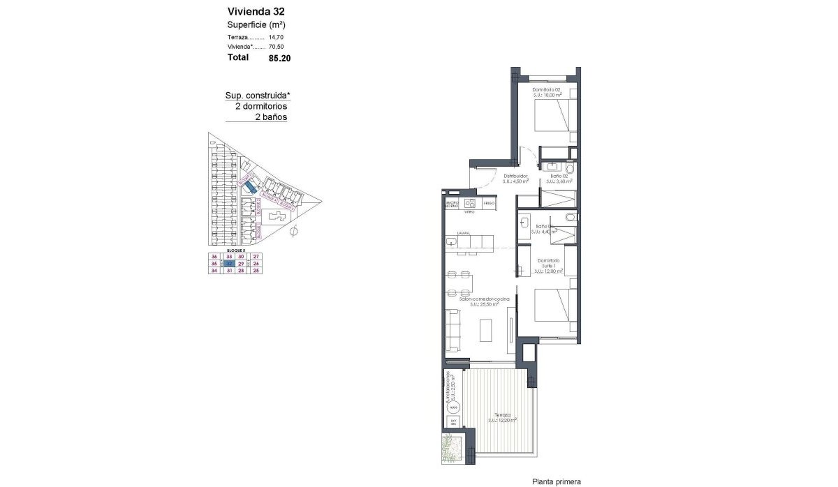 Obra nueva - Apartamento / piso - Los Alcazares