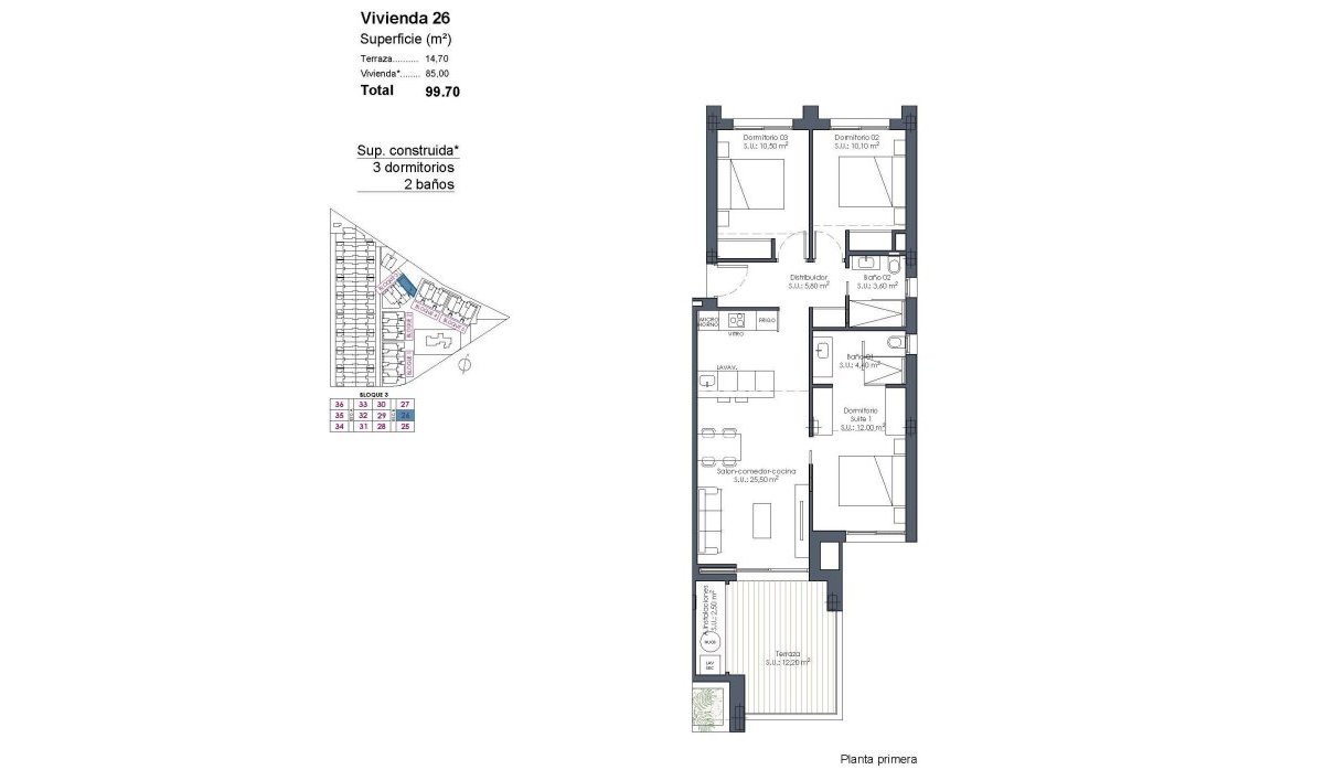 Rynek Pierwotny - Mieszkanie w bloku - Los Alcazares