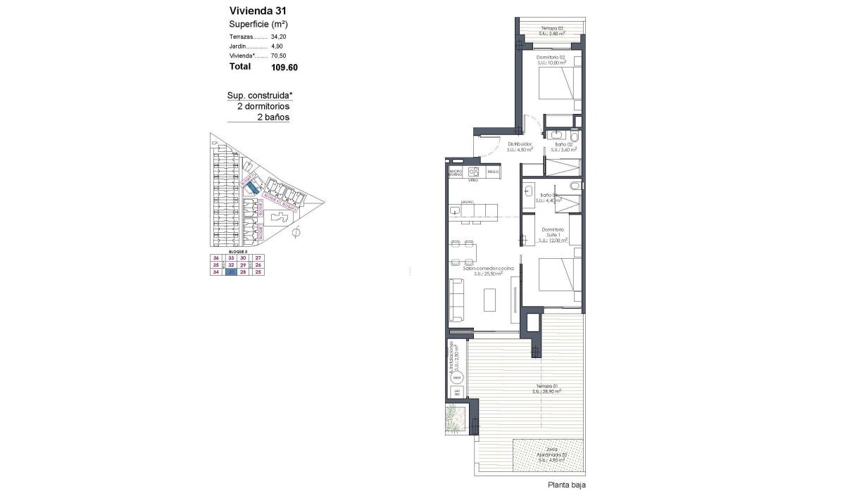 Новое здание - Квартира / квартира - Los Alcazares