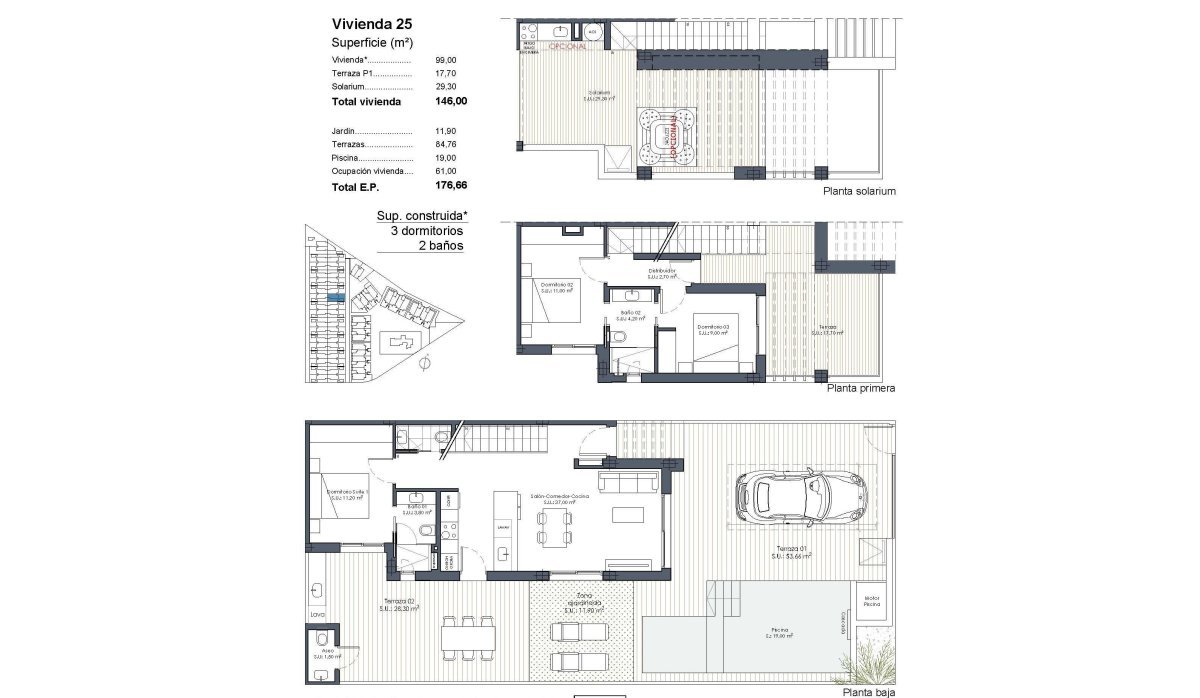 Obra nueva - Adosado - Los Alcazares