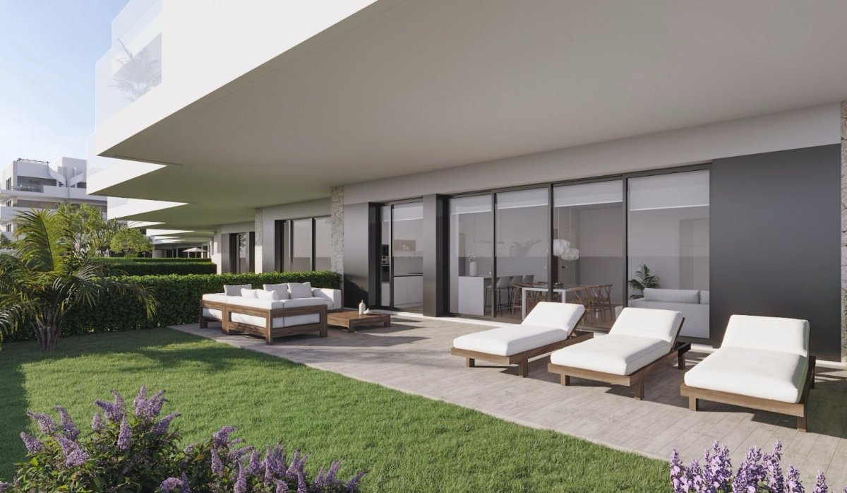 Терраса – Современные апартаменты с террасой и открытым видом в Ла-Нусии (Коста-Бланка – Аликанте)