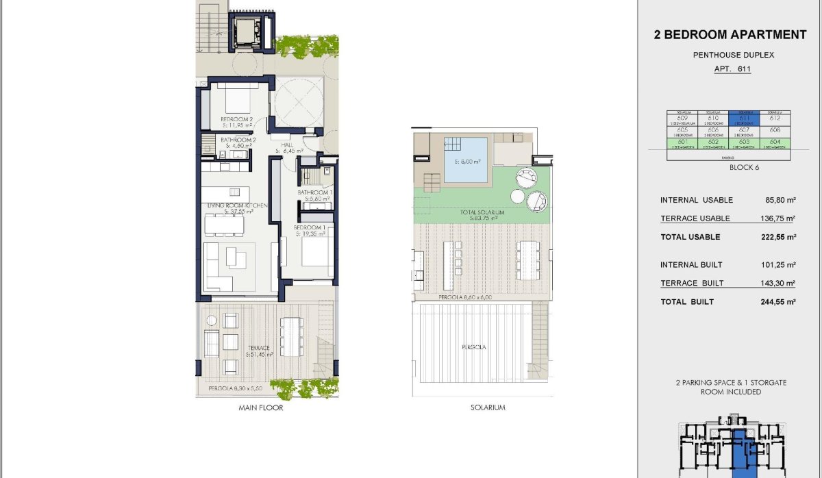 Nauja statyba - Penthausas - 