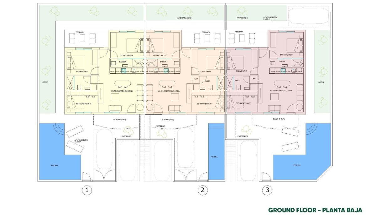 New Build - Bungalow - Pilar de La Horadada